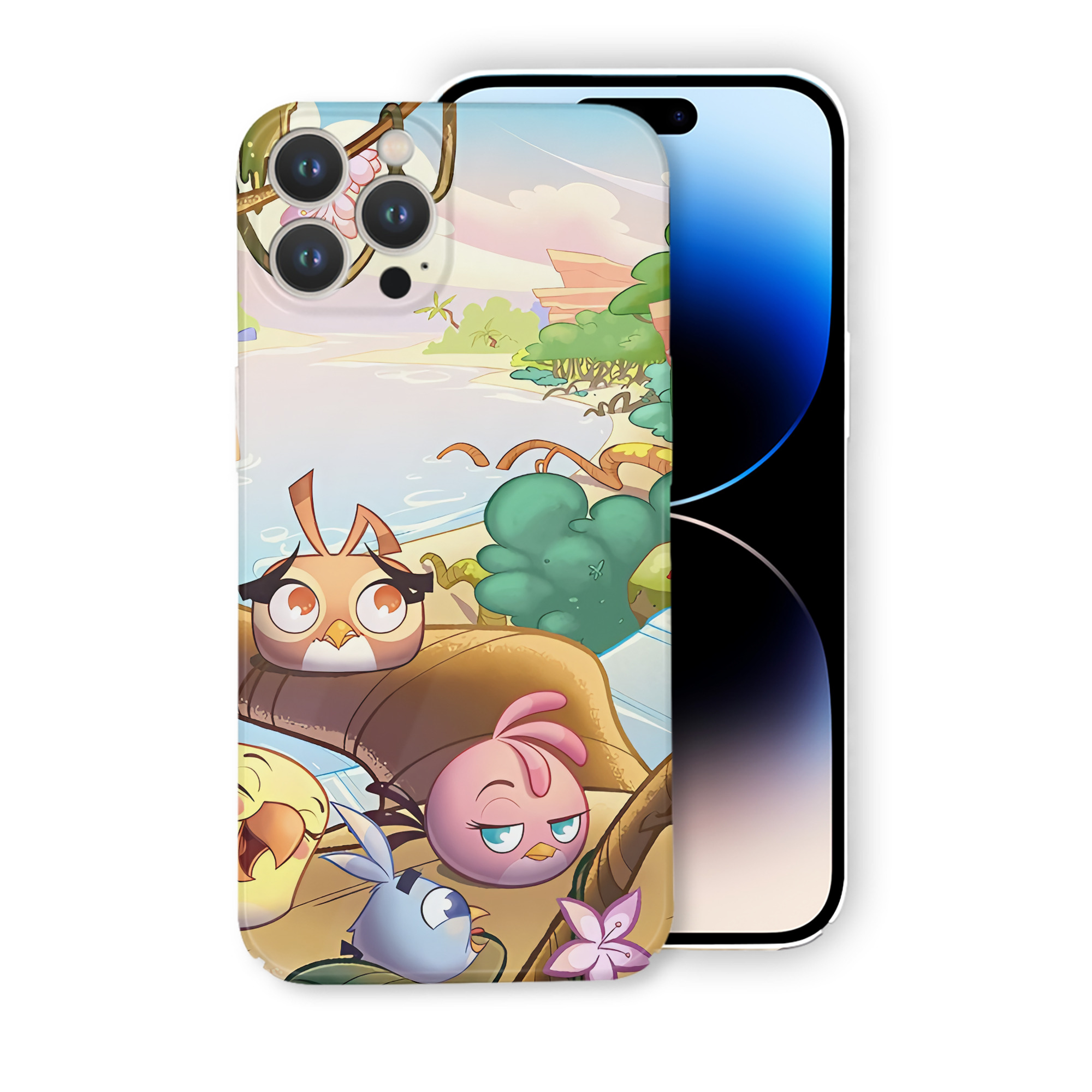 （画像用） Angry Birds アングリーバード 【iPhone 14シリーズ対応】ハードケース